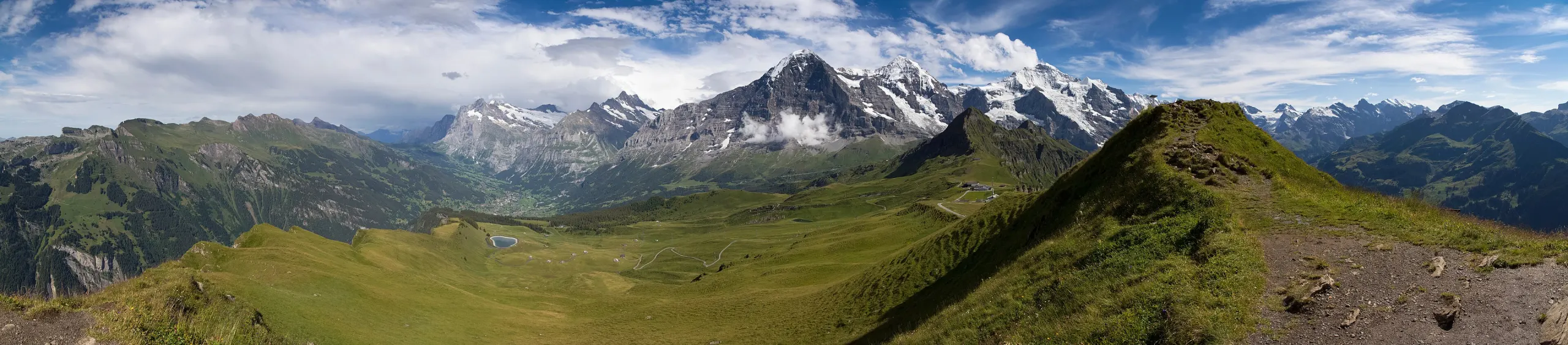 The Bernese Oberland from Männlichen