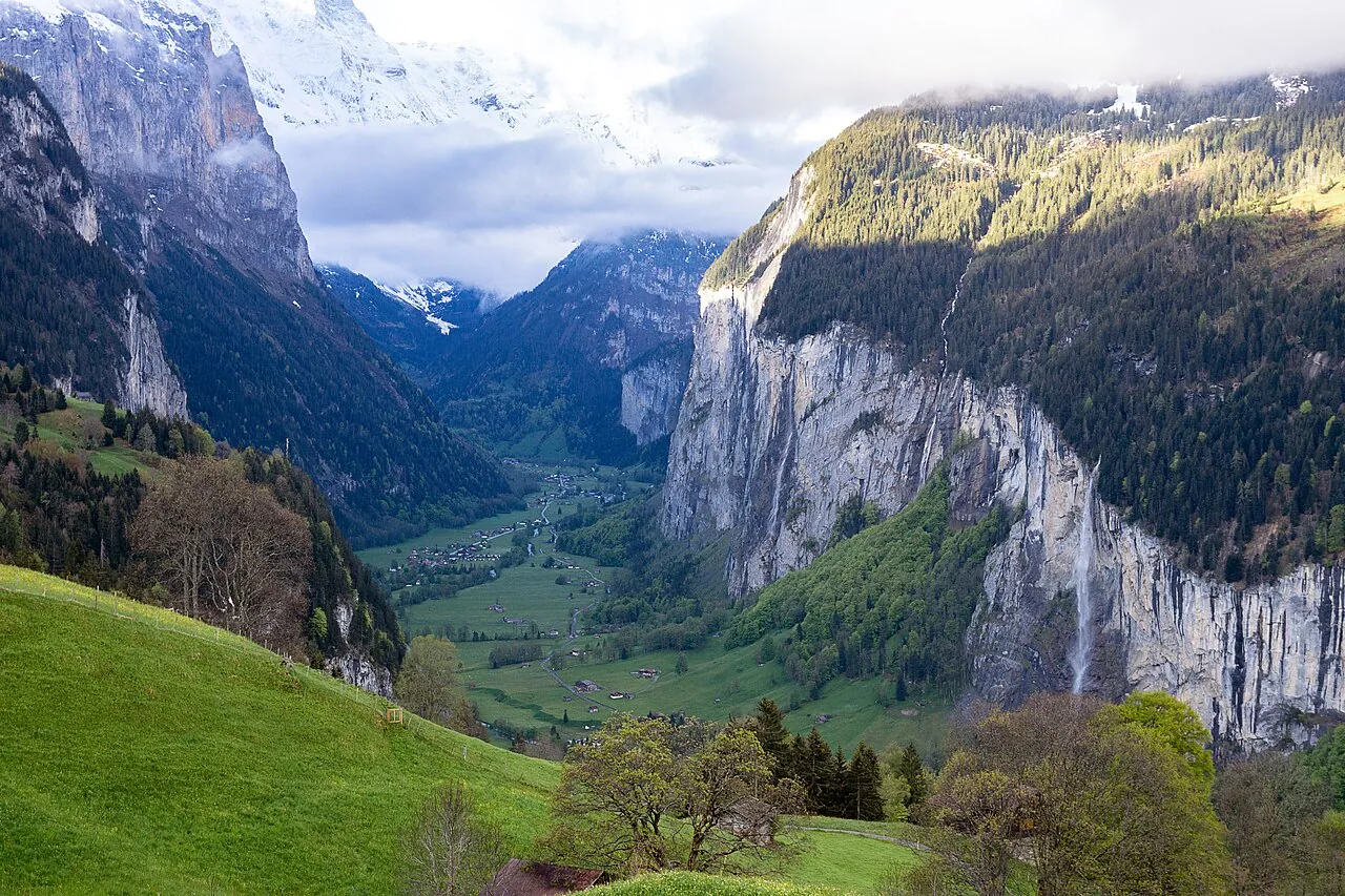 View of Lauterbrunnen